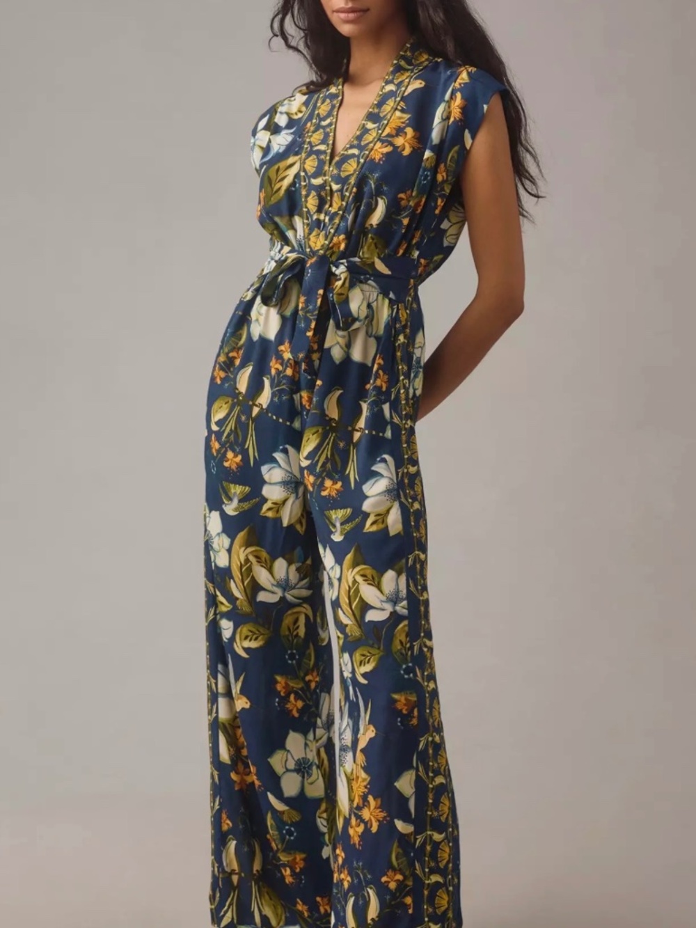 NWT FARM Rio Anthropologie Jumpsuit Romper Small